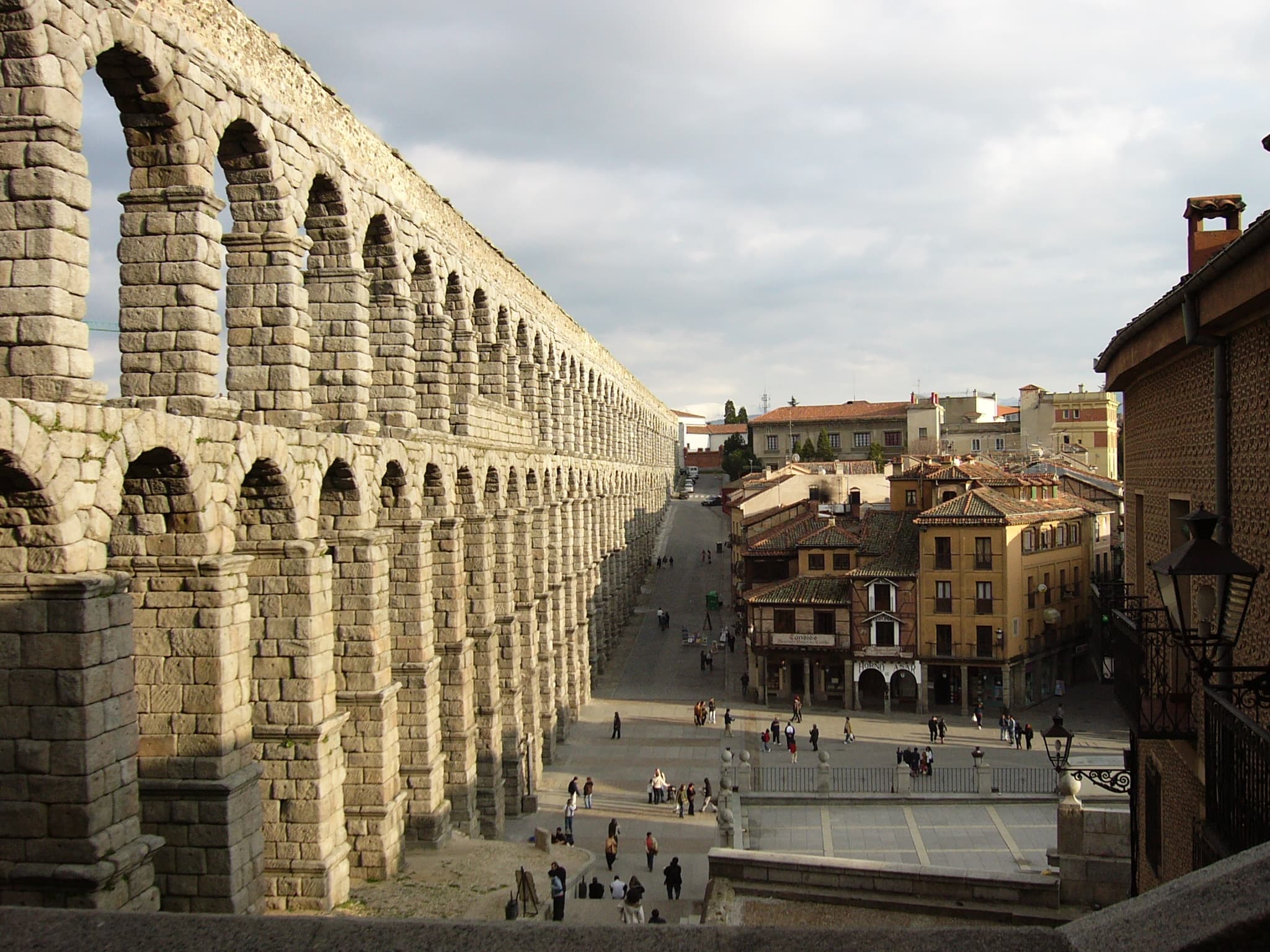 Vista de Segovia, Acueducto de Segovia