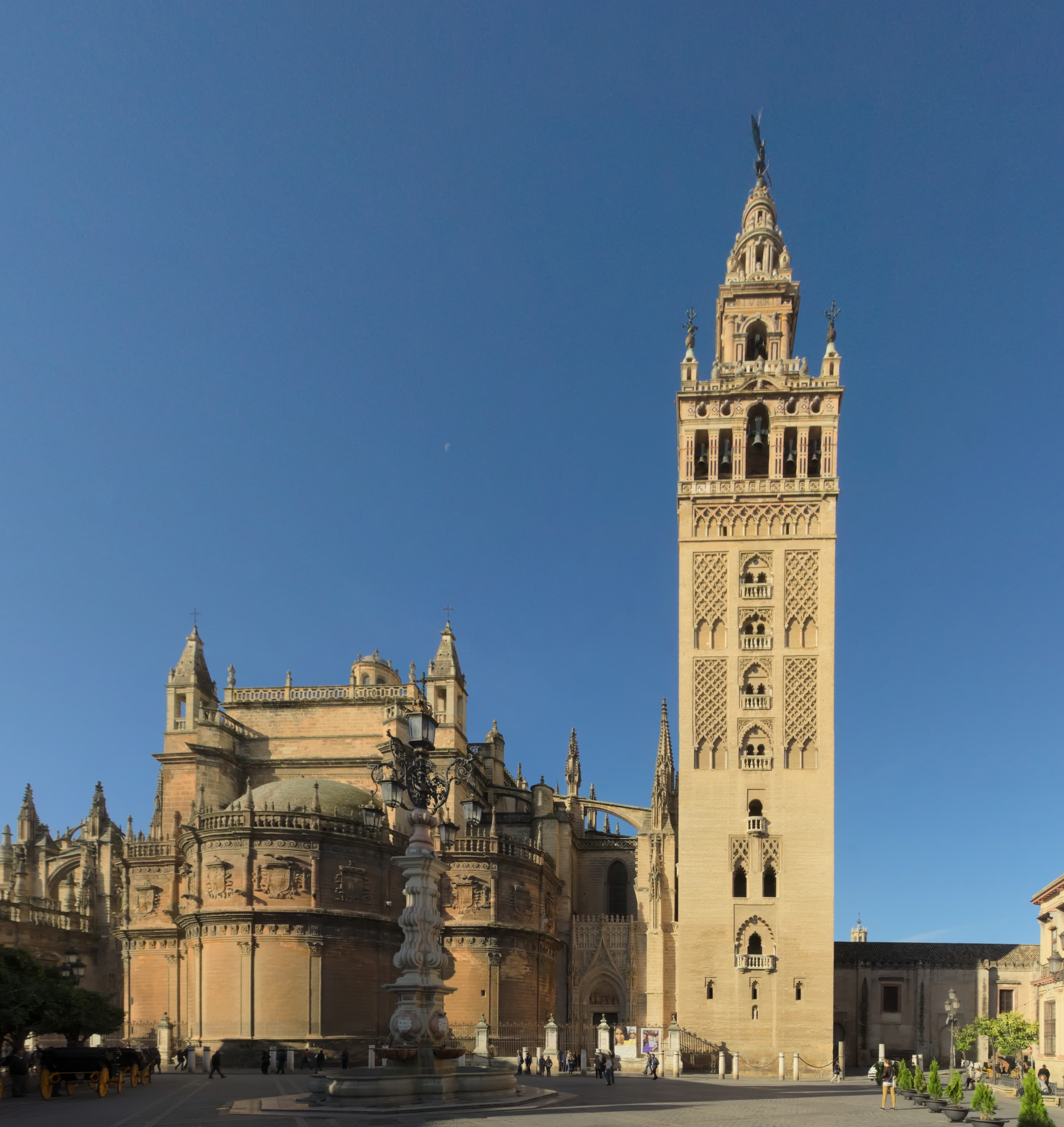 Vista de Sevilla, Real Alcázar de Sevilla