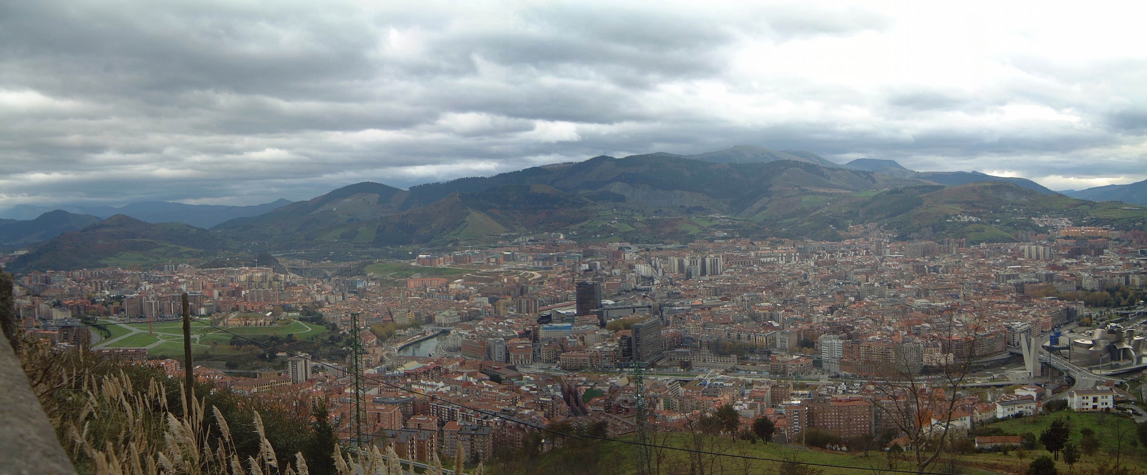 Vista de Bilbao, Museo Guggenheim Bilbao