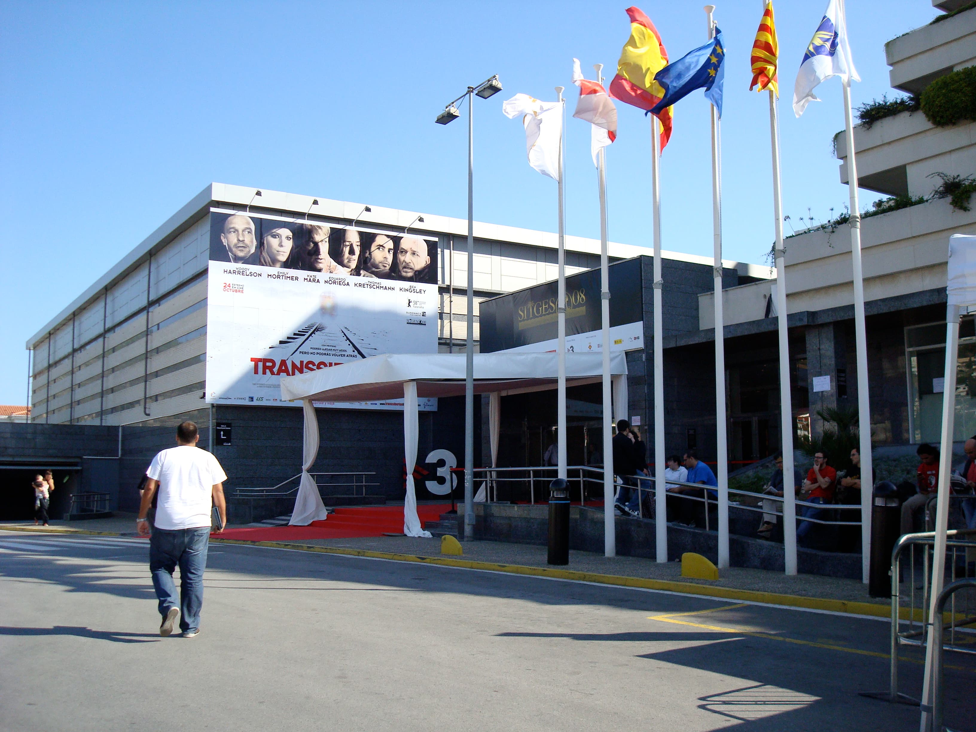 Público y ambiente en el Festival Internacional de Cinema de Catalunya en Sitges 2008