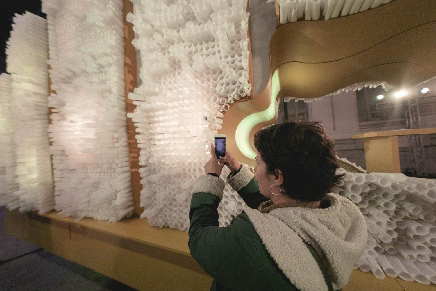 Carrozas de los Reyes Magos preparadas para la Cabalgata de Reyes en Madrid, 2019